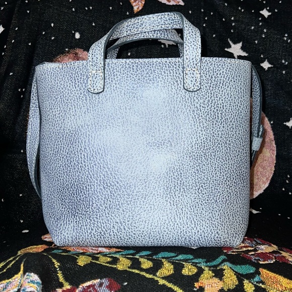 SOLD Portland Leather FOG mini crossbody zip tote - Picture 3 of 8